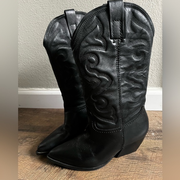 Steve Madden West Leather Western Boot size6.5 - Picture 3 of 16